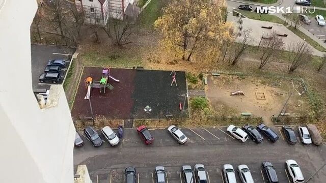 Снег в москве