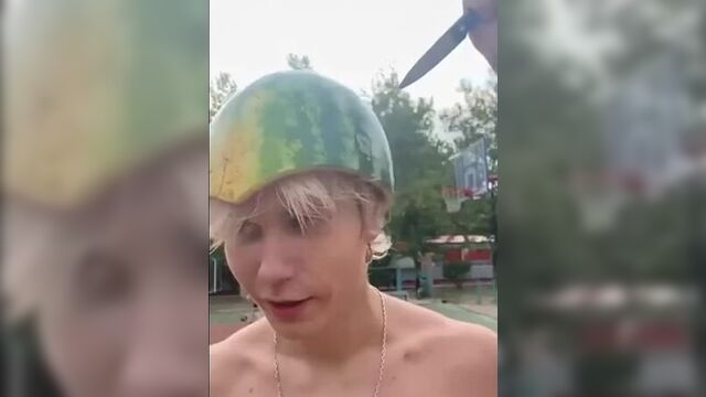 Арбузный шлем
