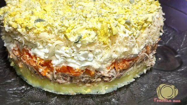 Салат мимоза. мой рецепт приготовления