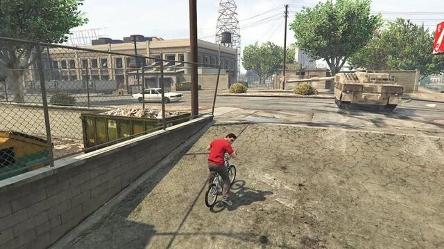 [виджен] самые экстремальные трюки с bmx и танком в гта 5 - gta 5 трюки (баги, угар, поломанный геймпад)