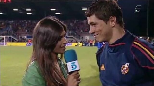 Сара карбонеро и фернандо торрес. интервью. 2010 год.