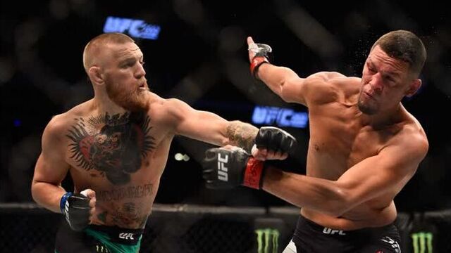 Конор макгрегор vs нейт диаз 2 (полный бой).