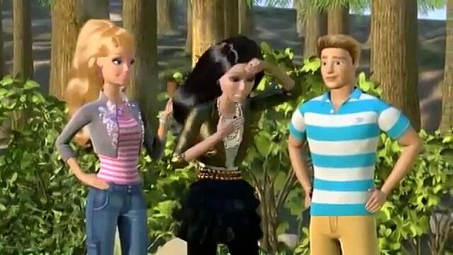 Мультик барби турпоход