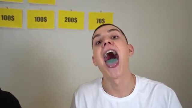 Влад бумага а4 ешь, чтобы сохранить 1000$ челлендж !