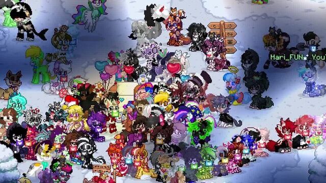 [❄ rennet pony ❄] pony town: обзор обновления 0.94.0 | день святого валентина и сортировка друзей