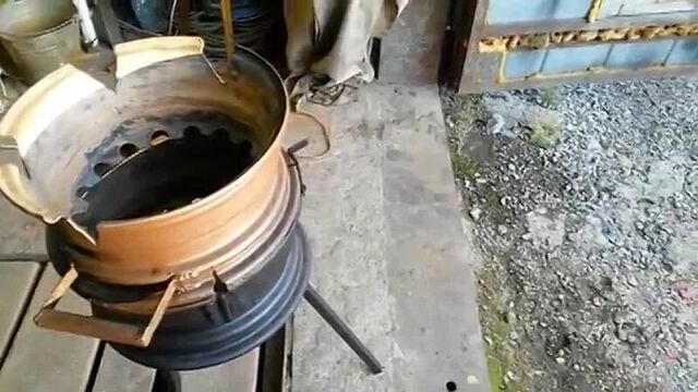 Печь для казана своими руками