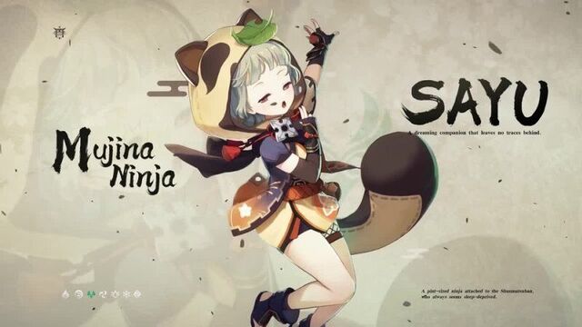 Genshin impact - новый персонаж саю