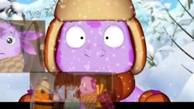 Rytp - лунтик в зимнем лесу