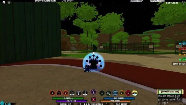 [копанда] шиндо лайф черная дыра 