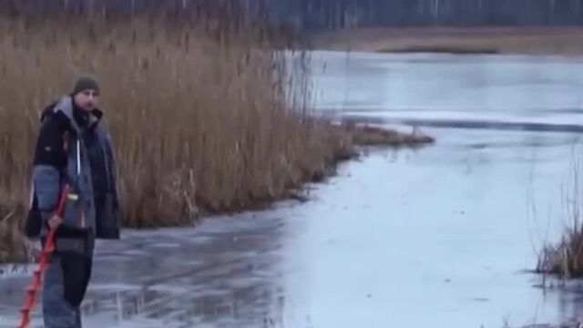 Нормунд грабовскис. щука зимой.