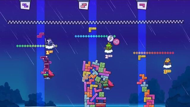 Кажется у нас возникли проблемы с устойчивостью! тетрис с физикой и ветром! угар в tricky towers