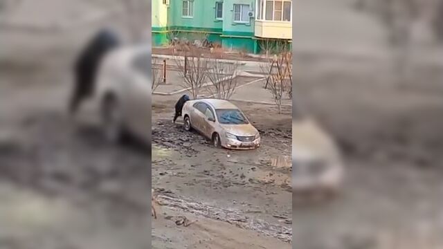 А вас тоже бесят такие весенние глиномесы? 