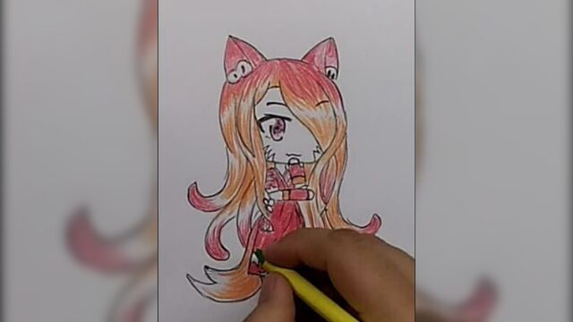 Как нарисовать gacha life персонаж из моего мини-фильма