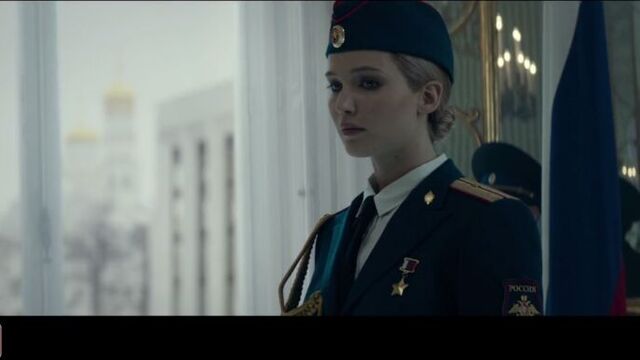 "красный воробей" (red sparrow): дублированный трейлер №2