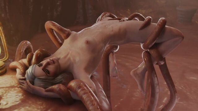 (sound)ciri tentacle sex [the witcher 3;porn;hentai;fetish;r34;blender;порно;секс;хентай;тентакли;ведьмак]