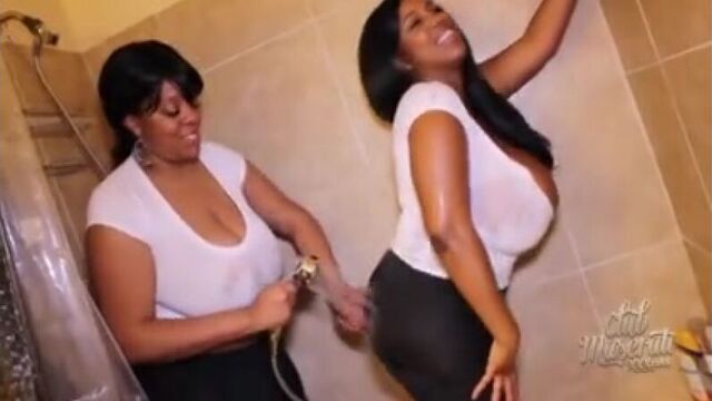 Maserati xxx busty black girls get down lesbians