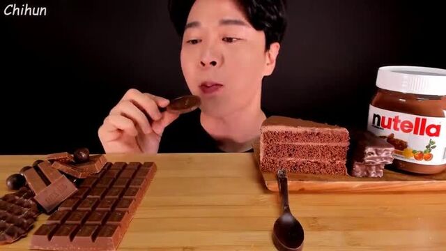 [chihun asmr 치훈] asmr chocolate mukbang #1 