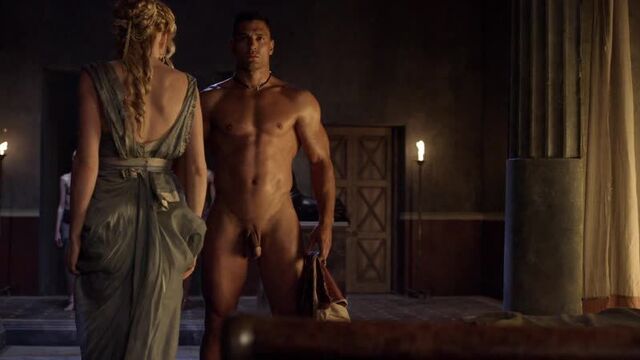 Manu bennett - spartacus blood and sand (s01e05 - shadow games, 2010)